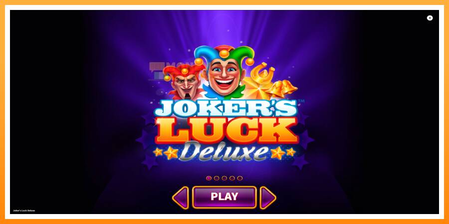 ลองสัมผัสเครื่องดูครับ Jokers Luck Deluxe, รูปภาพ 1: เล่นเพื่อเงิน