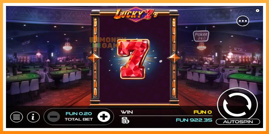 ลองสัมผัสเครื่องดูครับ Lucky 7s, รูปภาพ 2: เล่นเพื่อเงิน