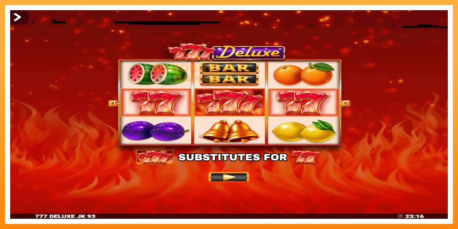 ลองสัมผัสเครื่องดูครับ 777 Deluxe Jackpot King, รูปภาพ 1: เล่นเพื่อเงิน