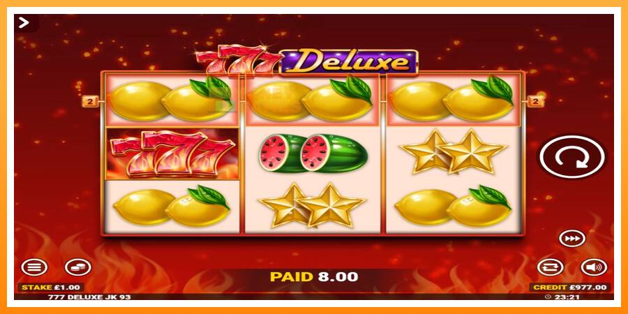 ลองสัมผัสเครื่องดูครับ 777 Deluxe Jackpot King, รูปภาพ 3: เล่นเพื่อเงิน