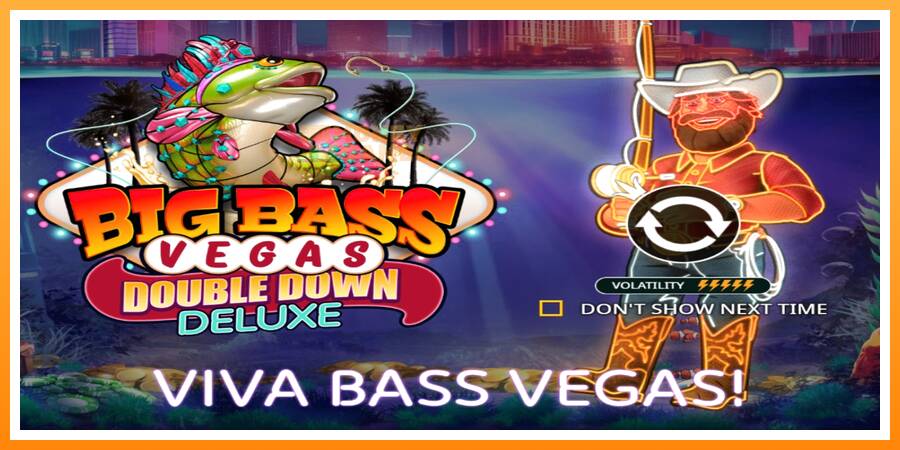 ลองสัมผัสเครื่องดูครับ Big Bass Vegas Double Down Deluxe, รูปภาพ 1: เล่นเพื่อเงิน