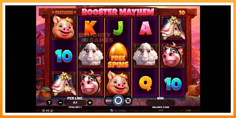 ลองสัมผัสเครื่องดูครับ Rooster Mayhem, รูปภาพ 2: เล่นเพื่อเงิน