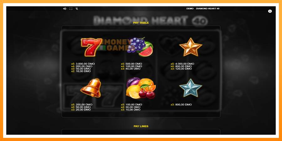 ลองสัมผัสเครื่องดูครับ Diamond Heart 40, รูปภาพ 5: เล่นเพื่อเงิน