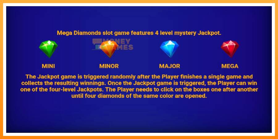 ลองสัมผัสเครื่องดูครับ Mega Diamonds, รูปภาพ 5: เล่นเพื่อเงิน