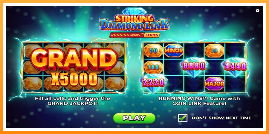 ลองสัมผัสเครื่องดูครับ Striking Diamond Link, รูปภาพ 1: เล่นเพื่อเงิน