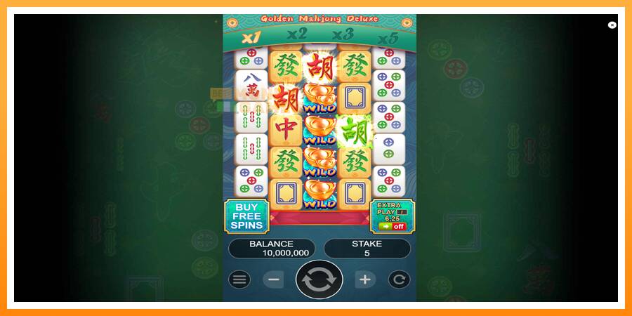 ลองสัมผัสเครื่องดูครับ Golden Mahjong Deluxe, รูปภาพ 2: เล่นเพื่อเงิน