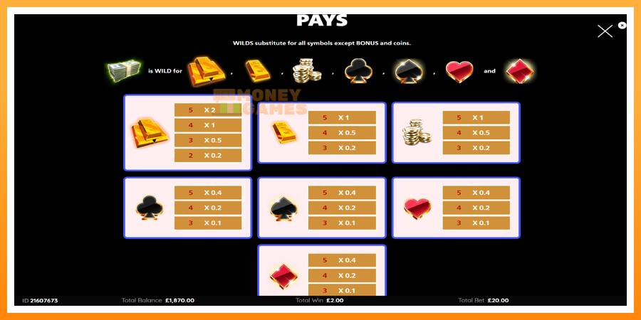 ลองสัมผัสเครื่องดูครับ Cash Falls: Add Em Up Gold, รูปภาพ 5: เล่นเพื่อเงิน