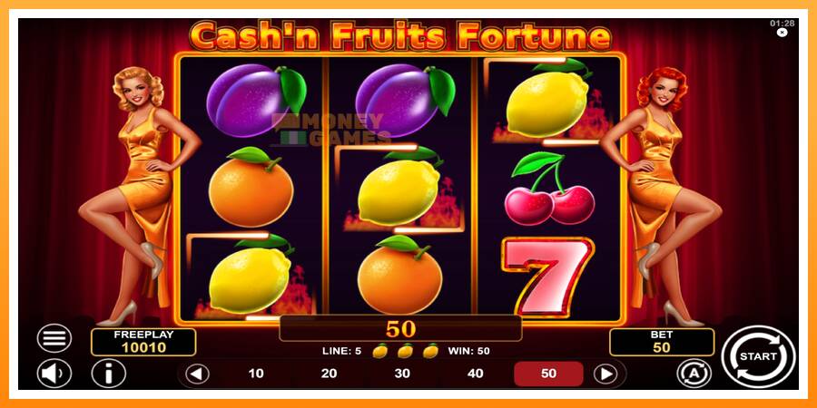 ลองสัมผัสเครื่องดูครับ Cashn Fruits Fortune, รูปภาพ 4: เล่นเพื่อเงิน