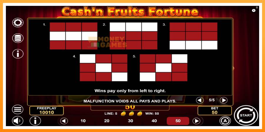 ลองสัมผัสเครื่องดูครับ Cashn Fruits Fortune, รูปภาพ 7: เล่นเพื่อเงิน