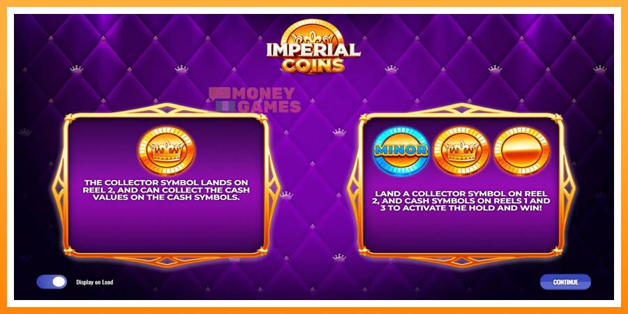 ลองสัมผัสเครื่องดูครับ Imperial Coins, รูปภาพ 1: เล่นเพื่อเงิน