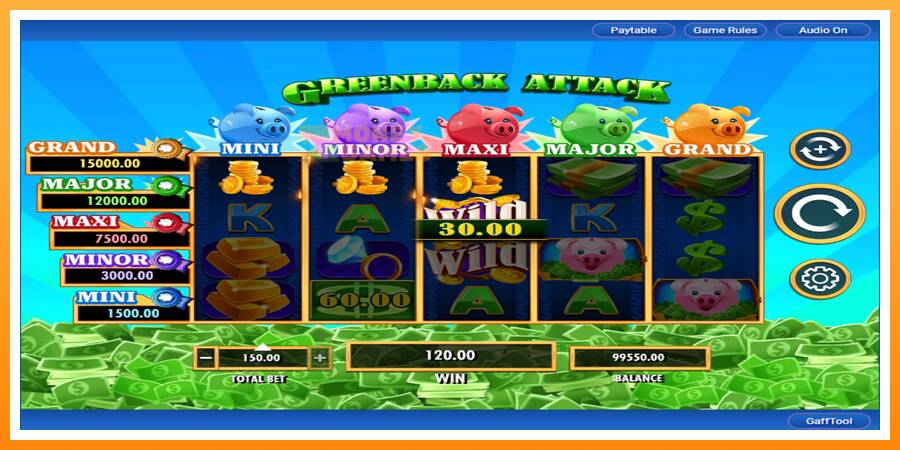 ลองสัมผัสเครื่องดูครับ Greenback Attack, รูปภาพ 3: เล่นเพื่อเงิน