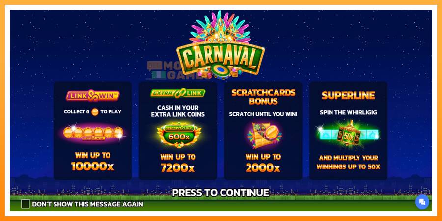 ลองสัมผัสเครื่องดูครับ Carnaval Link&Win, รูปภาพ 1: เล่นเพื่อเงิน