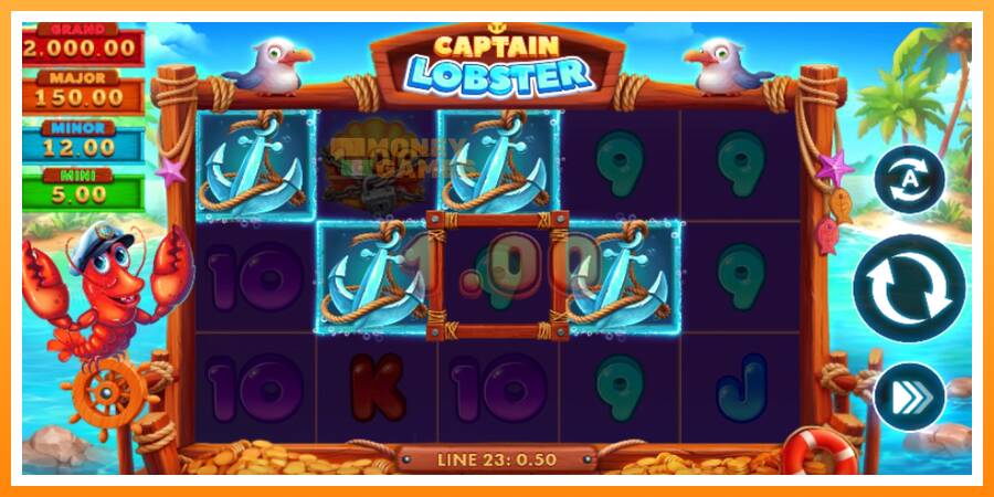 ลองสัมผัสเครื่องดูครับ Captain Lobster, รูปภาพ 4: เล่นเพื่อเงิน