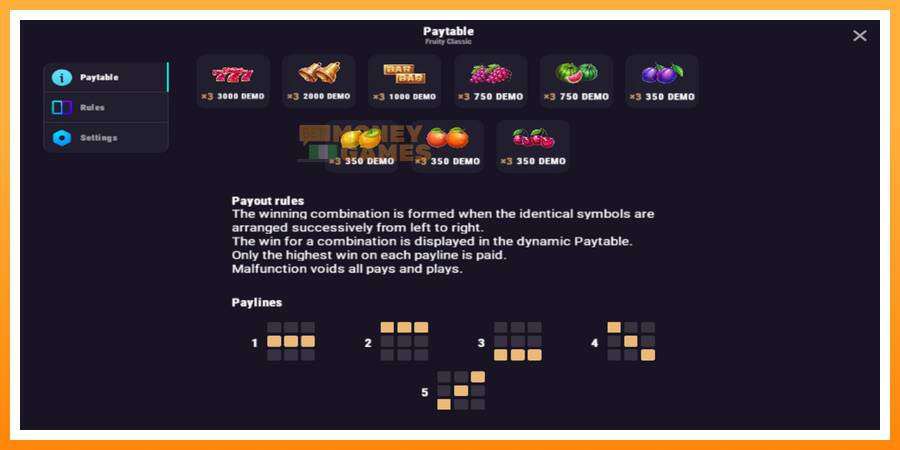 ลองสัมผัสเครื่องดูครับ Fruity Classic, รูปภาพ 4: เล่นเพื่อเงิน