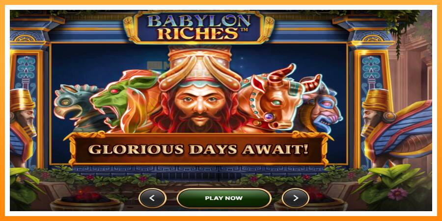 ลองสัมผัสเครื่องดูครับ Babylon Riches, รูปภาพ 1: เล่นเพื่อเงิน