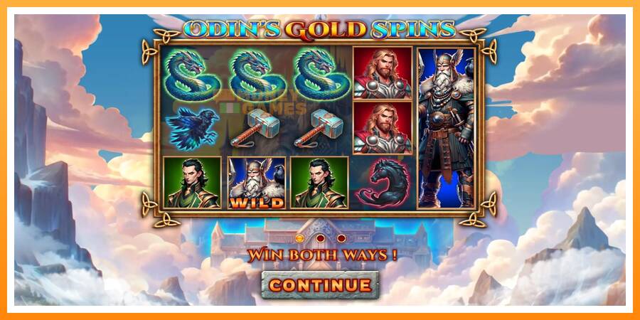 ลองสัมผัสเครื่องดูครับ Odins Gold Spins, รูปภาพ 1: เล่นเพื่อเงิน