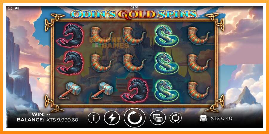 ลองสัมผัสเครื่องดูครับ Odins Gold Spins, รูปภาพ 2: เล่นเพื่อเงิน