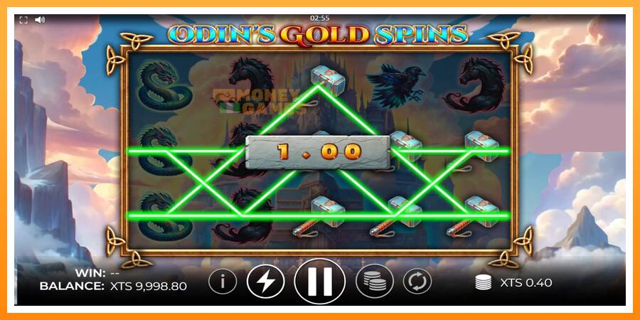 ลองสัมผัสเครื่องดูครับ Odins Gold Spins, รูปภาพ 3: เล่นเพื่อเงิน