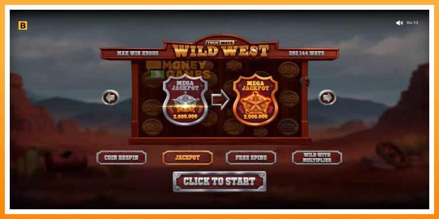 ลองสัมผัสเครื่องดูครับ Wild West Trueways, รูปภาพ 1: เล่นเพื่อเงิน