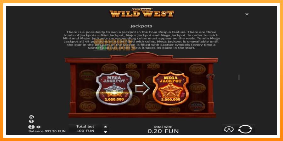 ลองสัมผัสเครื่องดูครับ Wild West Trueways, รูปภาพ 6: เล่นเพื่อเงิน