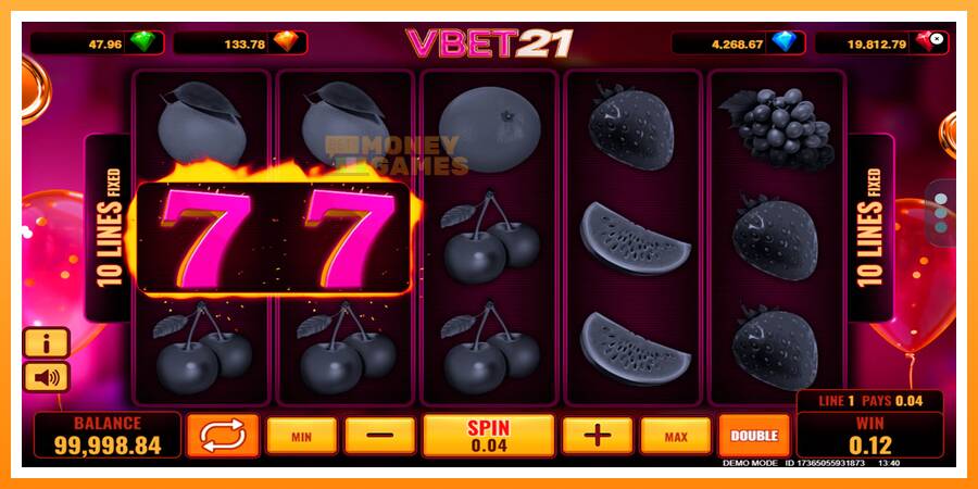 ลองสัมผัสเครื่องดูครับ Vbet 21, รูปภาพ 4: เล่นเพื่อเงิน