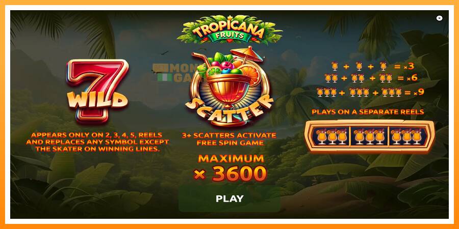 ลองสัมผัสเครื่องดูครับ Tropicana Fruits, รูปภาพ 1: เล่นเพื่อเงิน