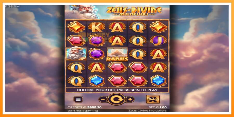 ลองสัมผัสเครื่องดูครับ Zeus Divine Multipliers, รูปภาพ 2: เล่นเพื่อเงิน