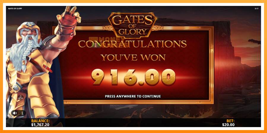 ลองสัมผัสเครื่องดูครับ Gates of Glory, รูปภาพ 4: เล่นเพื่อเงิน