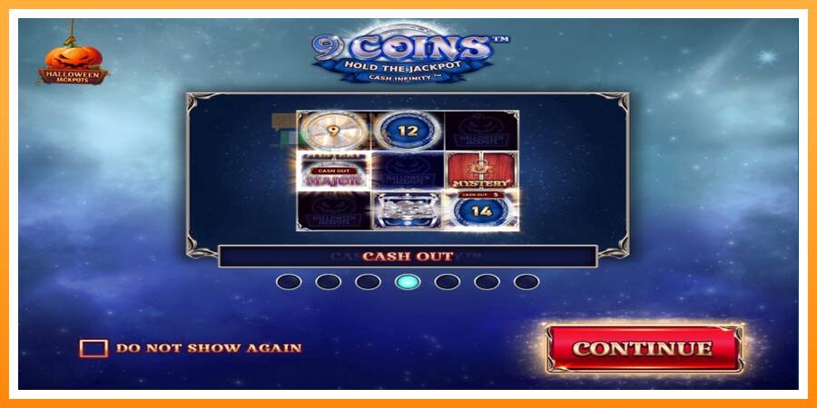 ลองสัมผัสเครื่องดูครับ 9 Coins Grand Platinum Edition Halloween Jackpot, รูปภาพ 1: เล่นเพื่อเงิน