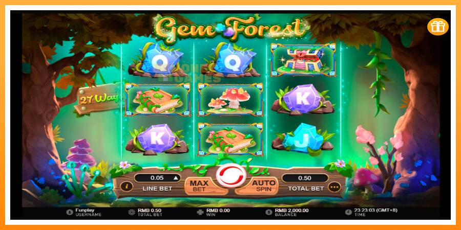 ลองสัมผัสเครื่องดูครับ Gem Forest, รูปภาพ 1: เล่นเพื่อเงิน