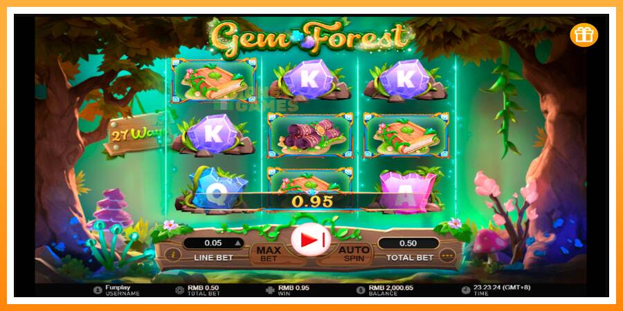 ลองสัมผัสเครื่องดูครับ Gem Forest, รูปภาพ 3: เล่นเพื่อเงิน