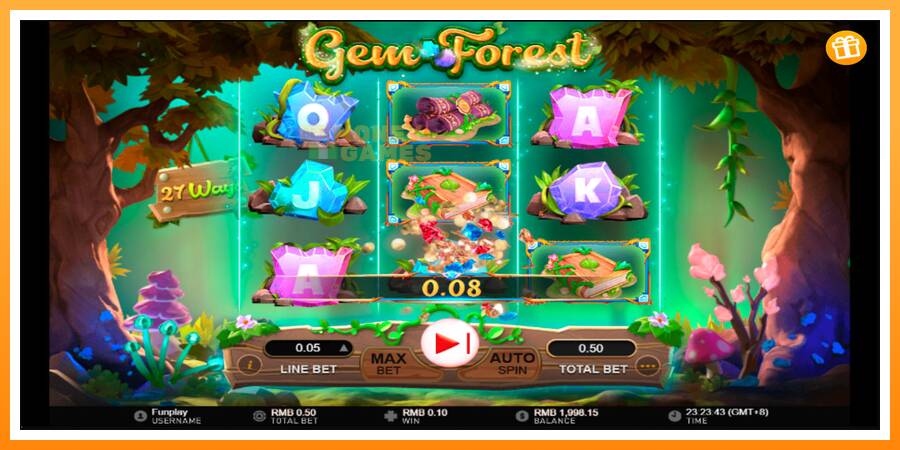 ลองสัมผัสเครื่องดูครับ Gem Forest, รูปภาพ 4: เล่นเพื่อเงิน