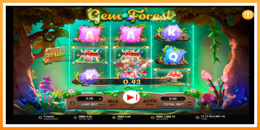 ลองสัมผัสเครื่องดูครับ Gem Forest, รูปภาพ 5: เล่นเพื่อเงิน