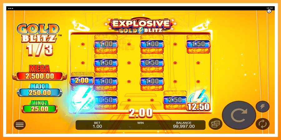 ลองสัมผัสเครื่องดูครับ Explosive Gold Blitz, รูปภาพ 3: เล่นเพื่อเงิน