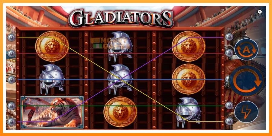 ลองสัมผัสเครื่องดูครับ Gladiators, รูปภาพ 2: เล่นเพื่อเงิน