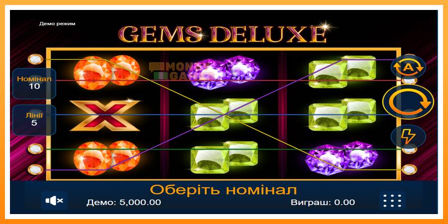 ลองสัมผัสเครื่องดูครับ Gems Deluxe, รูปภาพ 1: เล่นเพื่อเงิน