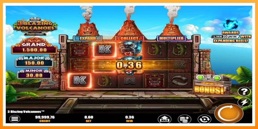 ลองสัมผัสเครื่องดูครับ 3 Blazing Volcanoes Power Combo, รูปภาพ 2: เล่นเพื่อเงิน