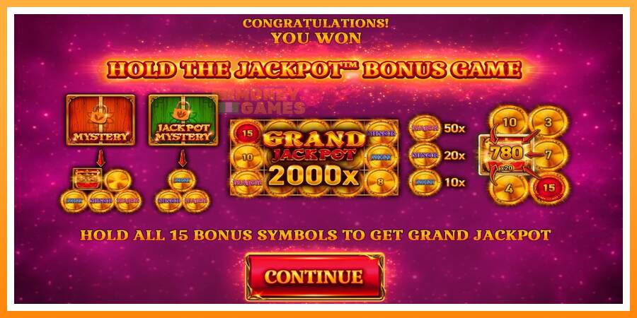 ลองสัมผัสเครื่องดูครับ 15 Coins Grand Gold Edition Halloween Jackpot, รูปภาพ 3: เล่นเพื่อเงิน