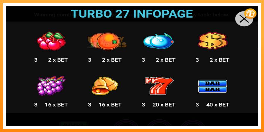 ลองสัมผัสเครื่องดูครับ Turbo 27, รูปภาพ 2: เล่นเพื่อเงิน