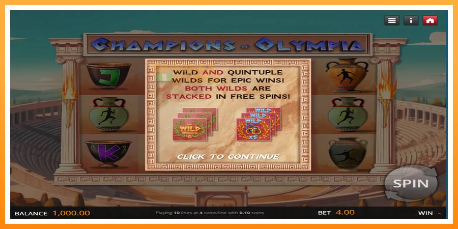 ลองสัมผัสเครื่องดูครับ Champions of Olympia, รูปภาพ 1: เล่นเพื่อเงิน