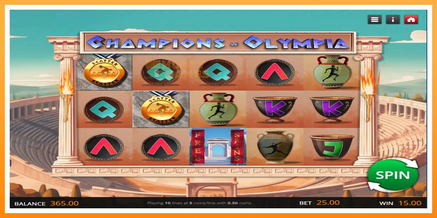 ลองสัมผัสเครื่องดูครับ Champions of Olympia, รูปภาพ 2: เล่นเพื่อเงิน