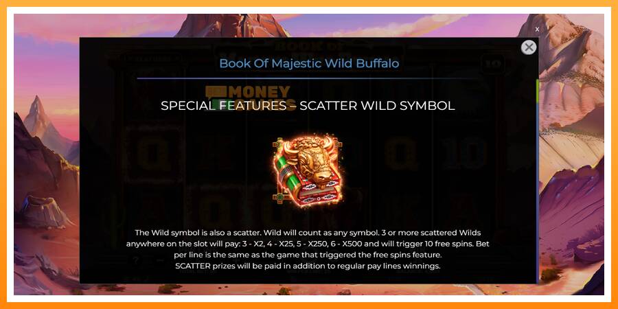 ลองสัมผัสเครื่องดูครับ Book of Majestic Wild Buffalo, รูปภาพ 5: เล่นเพื่อเงิน