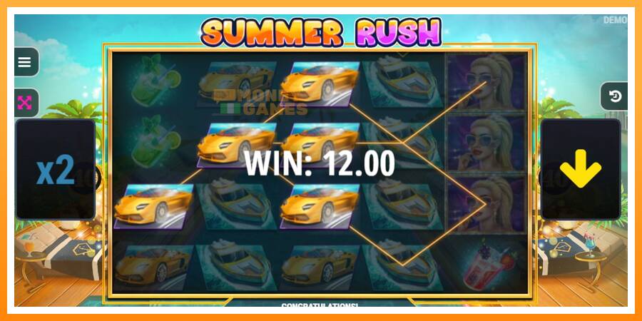 ลองสัมผัสเครื่องดูครับ Summer Rush, รูปภาพ 2: เล่นเพื่อเงิน