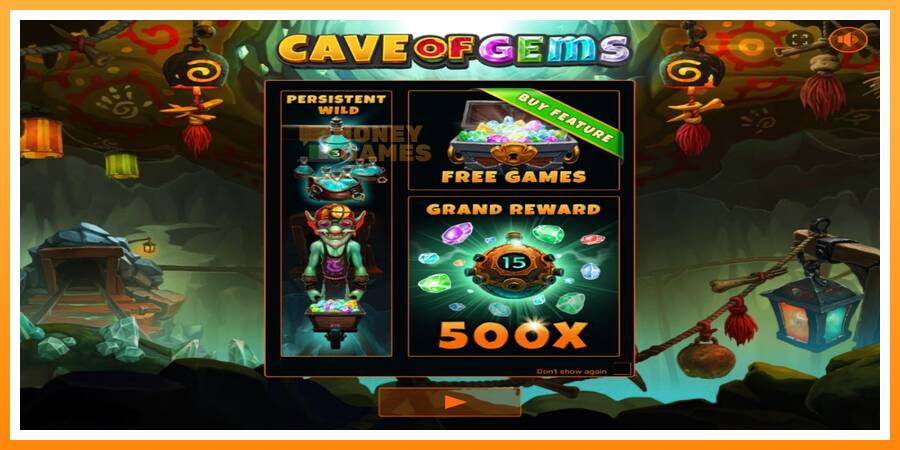 ลองสัมผัสเครื่องดูครับ Cave of Gems, รูปภาพ 1: เล่นเพื่อเงิน