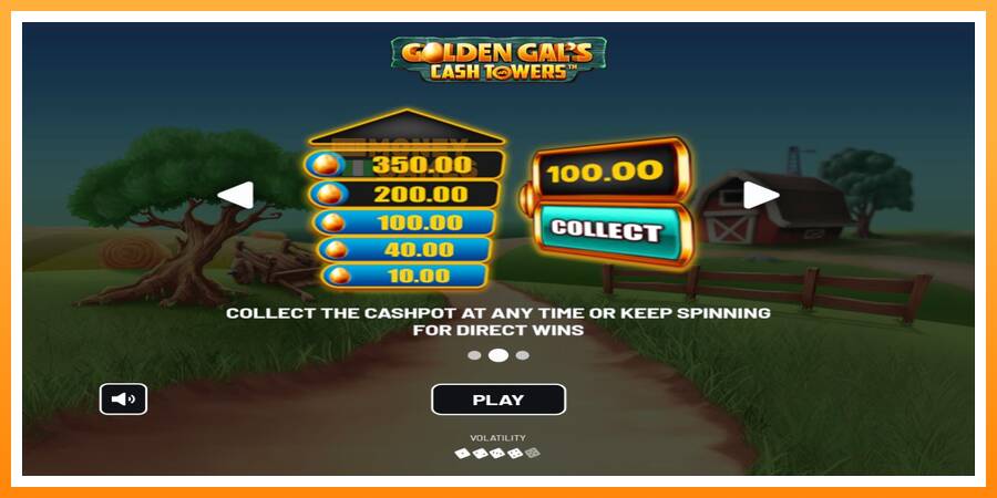 ลองสัมผัสเครื่องดูครับ Golden Gal’s Cash Tower, รูปภาพ 4: เล่นเพื่อเงิน