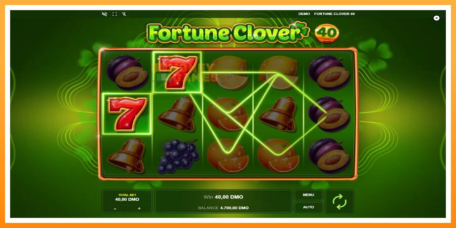 ลองสัมผัสเครื่องดูครับ Fortune Clover 40, รูปภาพ 3: เล่นเพื่อเงิน