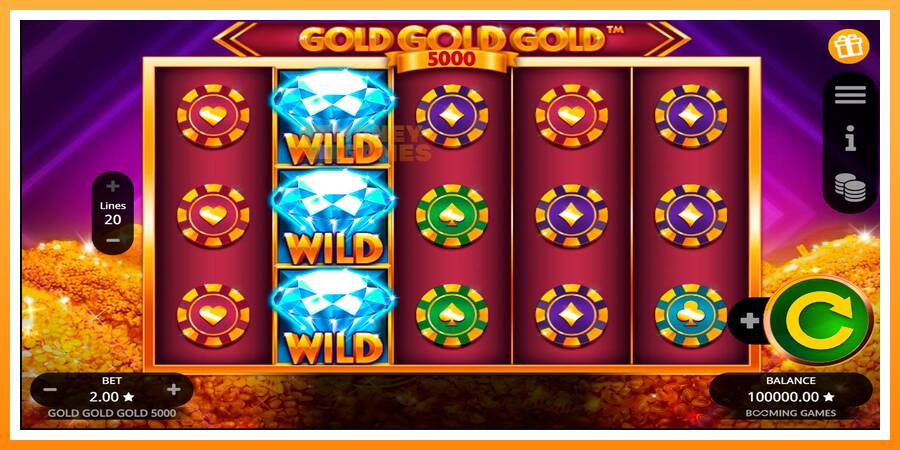 ลองสัมผัสเครื่องดูครับ Gold Gold Gold 5000, รูปภาพ 1: เล่นเพื่อเงิน