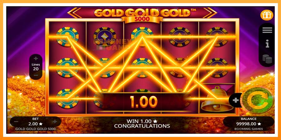 ลองสัมผัสเครื่องดูครับ Gold Gold Gold 5000, รูปภาพ 2: เล่นเพื่อเงิน