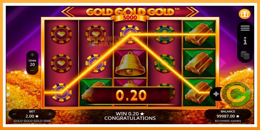 ลองสัมผัสเครื่องดูครับ Gold Gold Gold 5000, รูปภาพ 3: เล่นเพื่อเงิน