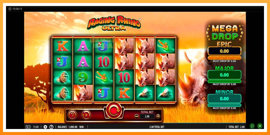 ลองสัมผัสเครื่องดูครับ Raging Rhino Ultra, รูปภาพ 1: เล่นเพื่อเงิน